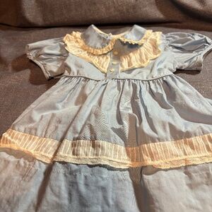 VINTAGE DRESS BLUE